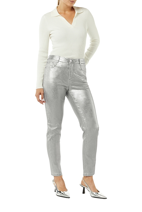COMMA PANTS SILVER 2