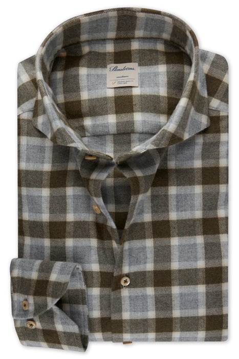 SLIMLINE/37, RC CUFF GREEN CHECK 1