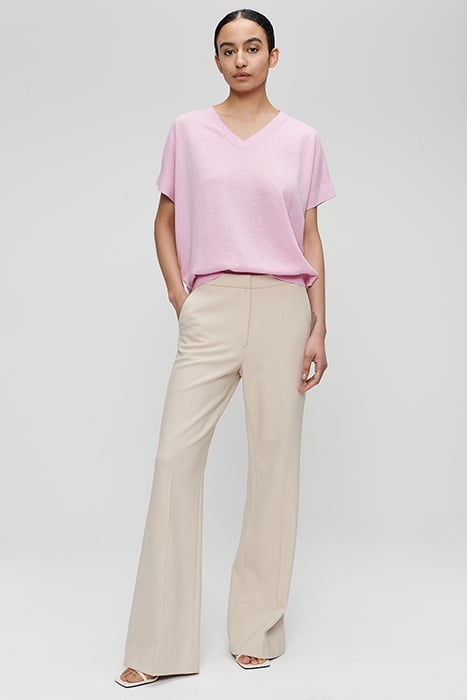 VISCOSE STRETCH TAILORED PANTS SIMPLY TAUPE 2