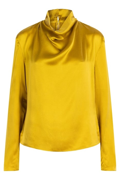IPSUM SILK DRAPEY TOP GOLDEN GINGER 4