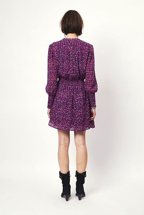 GILSEN ELIN PRINTED MINI DRESS MULTICOLOUR 2