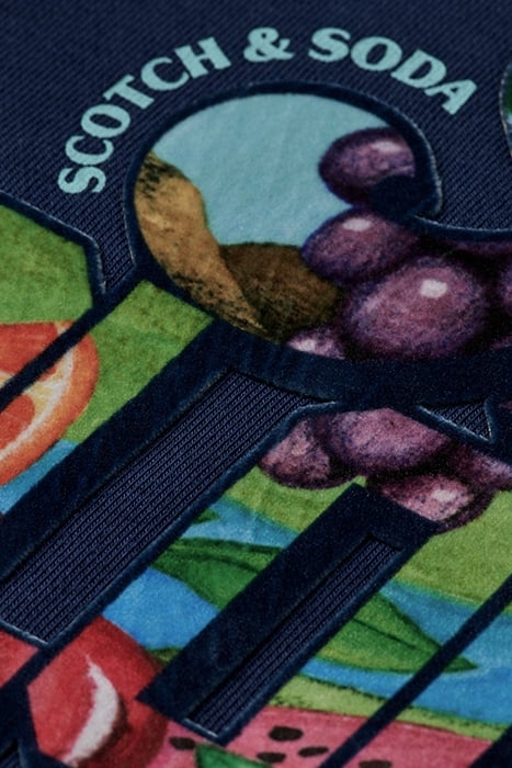 BOYS RELAXED-FIT CREWNECK ARTWORK SWEATSHIRT NIGHT 7