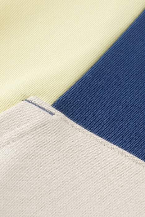 BOYS REGULAR FIT COLOURBLOCK HOODIE IN ORGANIC COTTON STORM  7