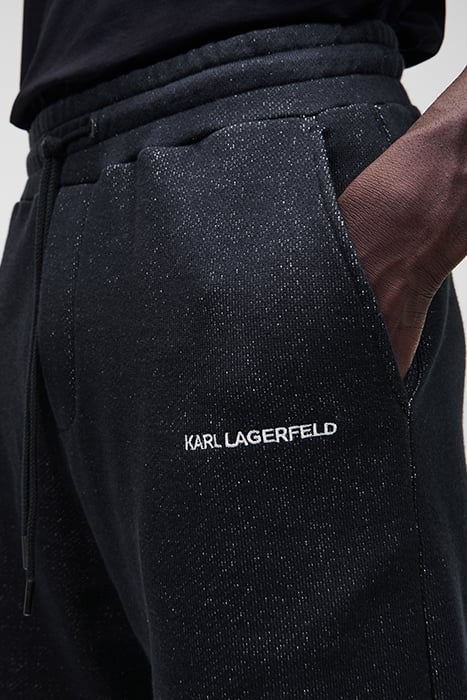 JERSEY DENIM SWEAT SHORTS NAVY 7