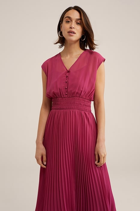 DRESS MID LENGTH OLD ROSE 4