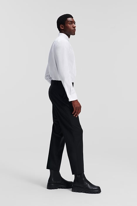 HUN'S PICK MAO COLLAR SHIRT WHITE 5