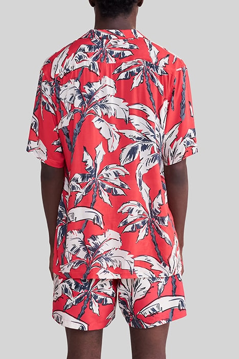 CAYENNE LENZING™ ECOVERO™ PALM-TREE SLIM SHIRT 2