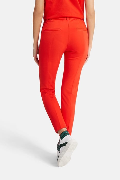 CRIMSON RED MILANO KNIT TREGGINGS 2