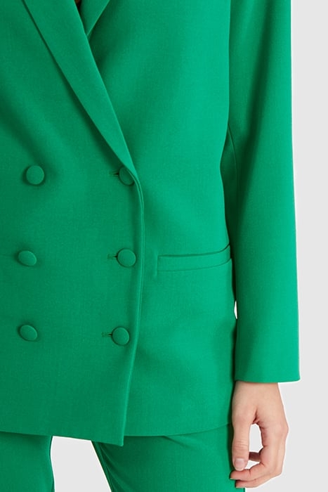 MEADOW GREEN DOUBLE-BREASTED SUIT JACKET 7