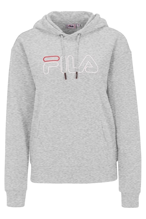 SALEA HOODY LIGHT GREY MELANGE 1