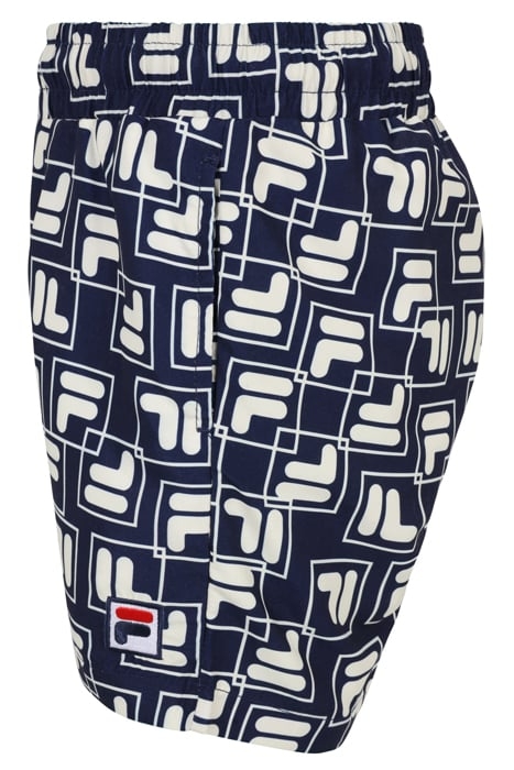 LAUDERT AOP BEACH SHORTS MEDIEVAL BLUE PLAYFUL F-BOX AOP 3