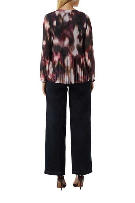 COMMA BLOUSES PLUM AOP 2