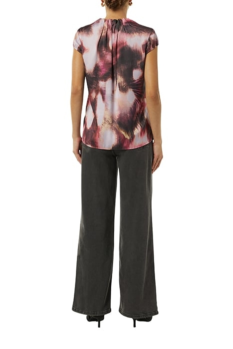 COMMA BLOUSES PLUM AOP 3