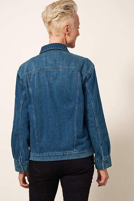 DAYTON DENIM JACKET MID DENIM 2