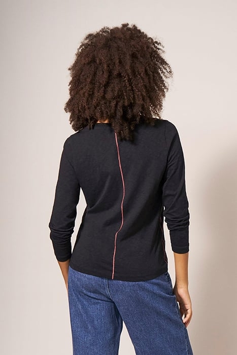 NELLY LS TEE PURE BLACK 2