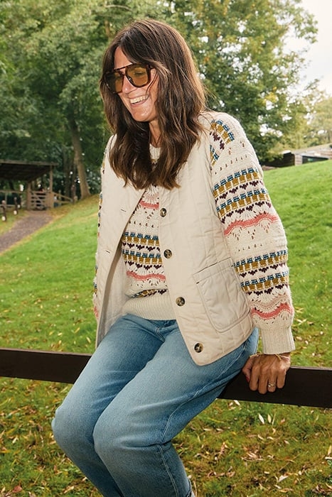 PIPER POINTELLE JUMPER WHITE MULTI 7