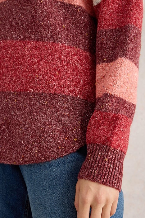 TALIA NEP JUMPER PLUM MULTI 5