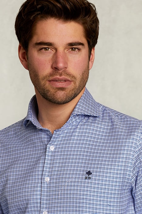 SLIM FIT FANTASY SHIRT BLUE 4