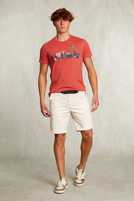 NORMAL FIT BASIC T-SHIRT DK COSMOPOLITAN MEL PINK 3