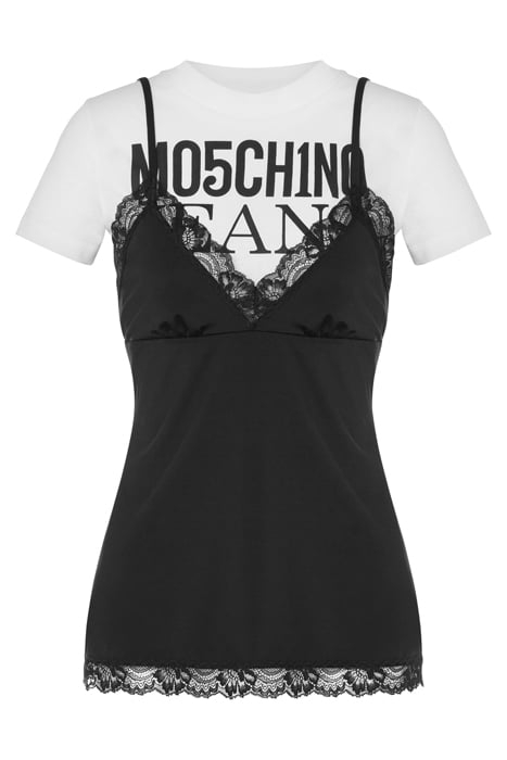 TROMPE L'ŒIL JERSEY T-SHIRT BLACK 3