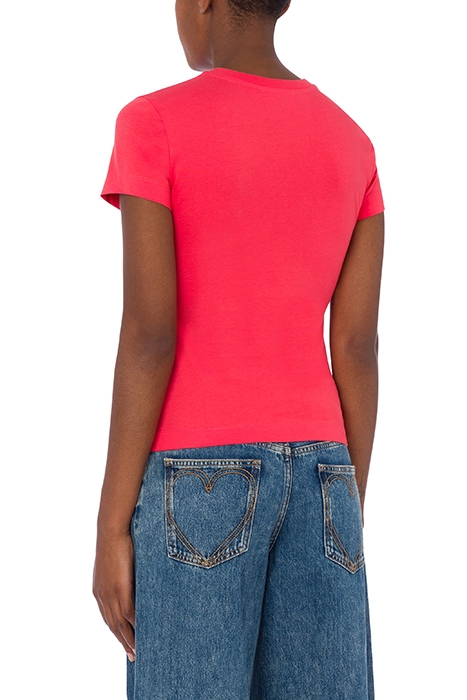 LOGO PRINT JERSEY T-SHIRT RED 2