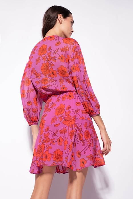 ALBORELLA DRESS FUCHSIA/RED 2