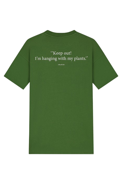 HANGING PLANTS T-SHIRT GARDEN GREEN 4