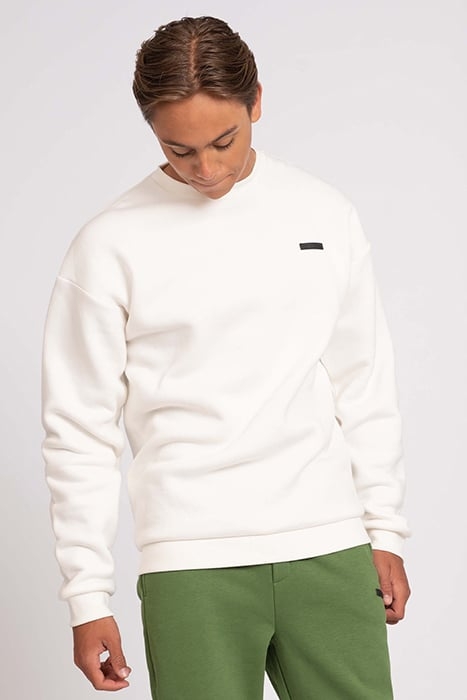PALM SWEATSHIRT OFF WHITE 1