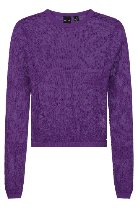 GIGI PULLOVER BRIGHT PURPLE 2