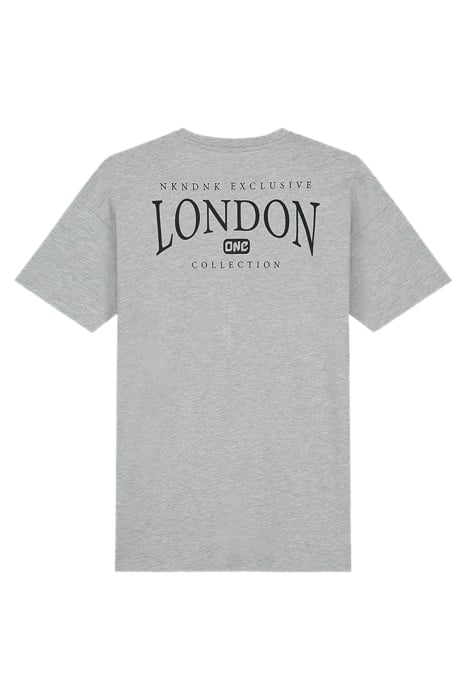 DOWN TOWN T-SHIRT GREY MELANGE 3