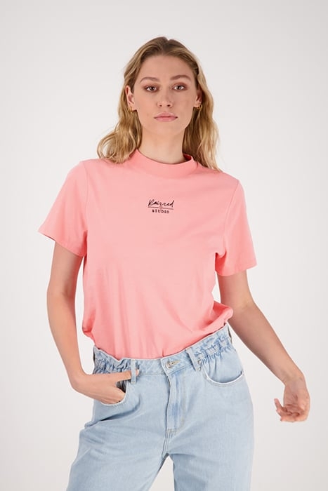 HANNAH T-SHIRT PEACH PINK 1