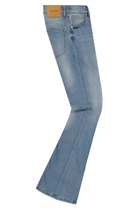 SUNRISE SLIT JEANS VINTAGE BLUE 6