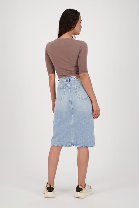 FLORA SKIRT LIGHT BLUE STONE 2