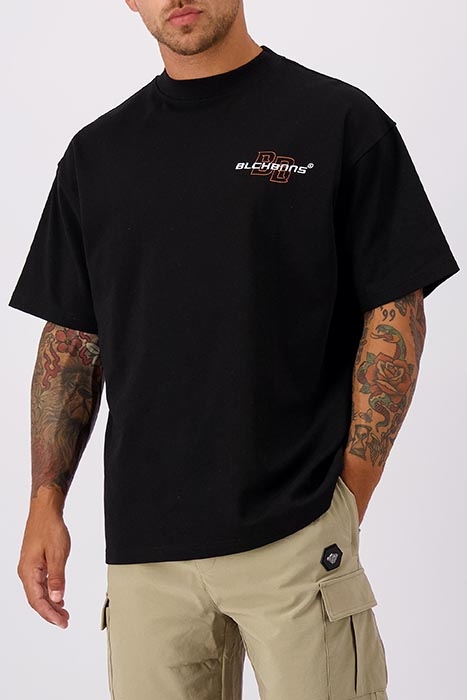 INITIALS TEE BLACK 3