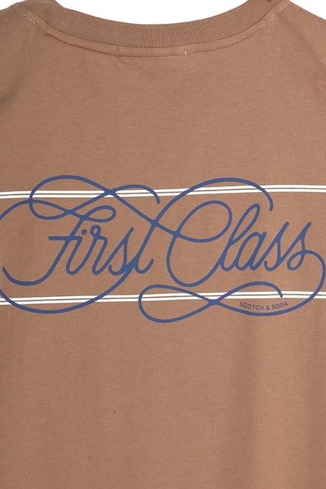 SS GRAPHIC TEE - 5 CAPPUCHINO 4