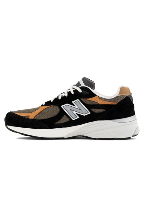 M990BB3 SNEAKERS IN BLACK / BROWN 6
