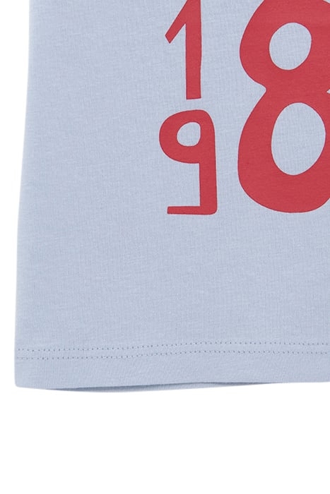 BABY BOYS' BLUE SLOGAN T-SHIRT 5