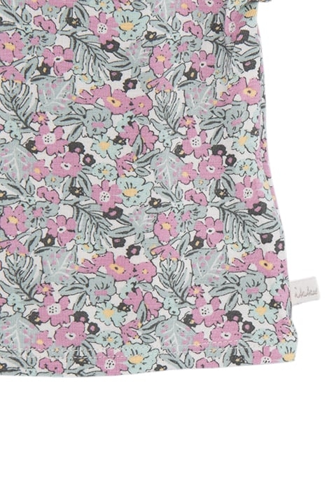 BABY GIRLS’ KHAKI T-SHIRT WITH LITTLE FLOWER PRINT 6