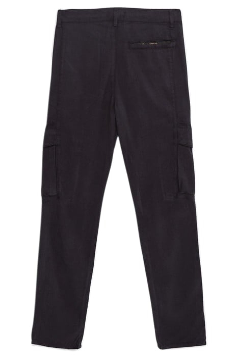 BOYS’ BLACK CARGO JEANS 2