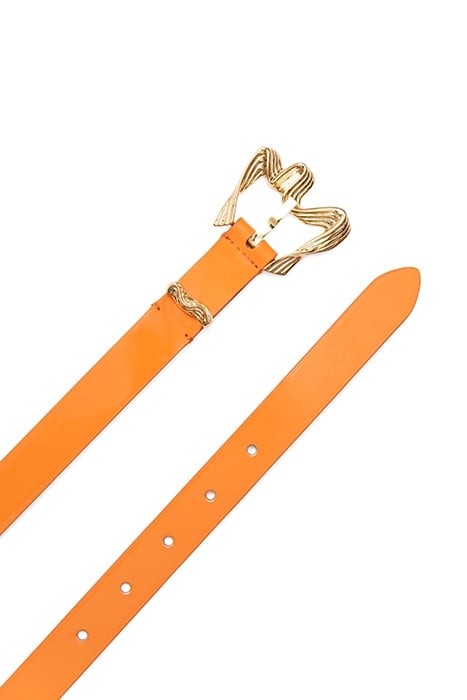 RIBBON ORANGE PATENT LEATHER ORANGE 3