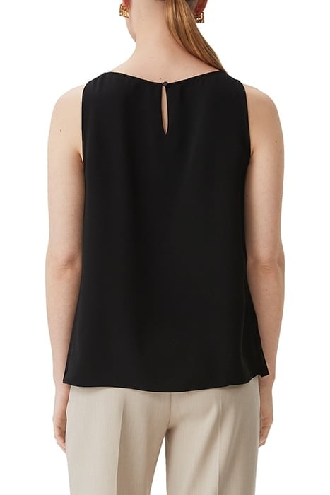 COMMA BLOUSES SLEEVELESS BLACK 2