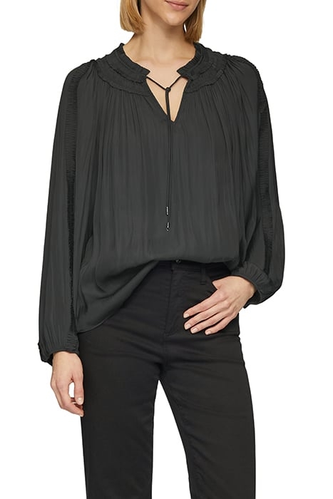 S.OLIVER BLOUSES BLACK 6
