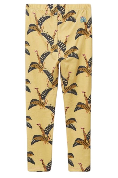 PRINTED LEGGINGS YELLOW MULTI 2