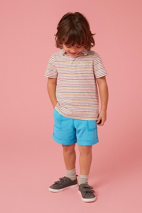 JERSEY SHORT BRIGHT BLUE 1