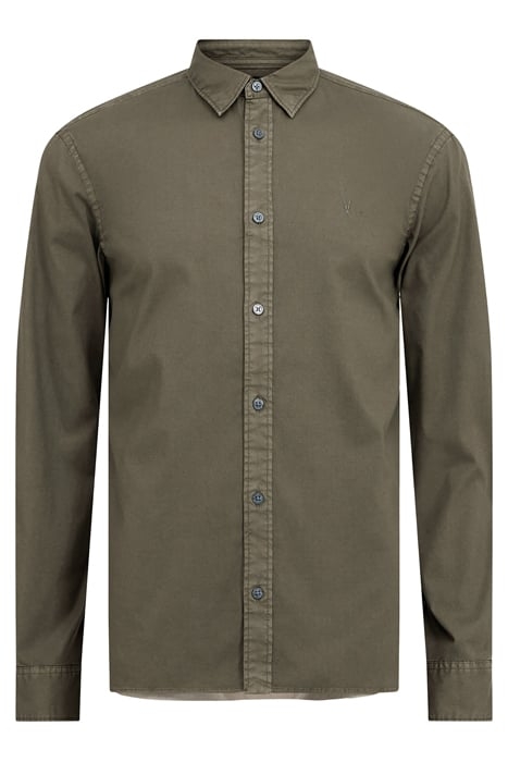 HAWTHORNE LS SHIRT CAGE BROWN 4