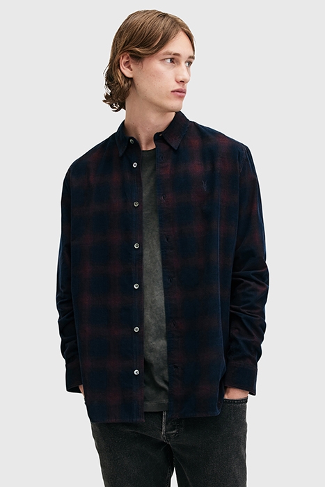 DAYBREAKER LS SHIRT NAVY BLUE 1