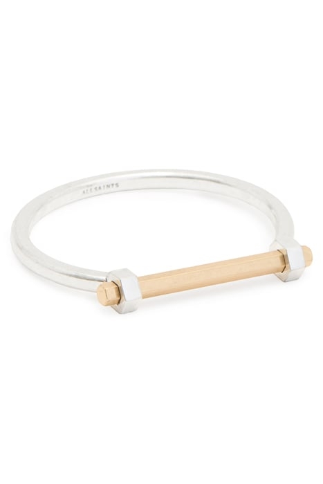 RHEA TTNE BANGLE WARM SILVER MIX 3