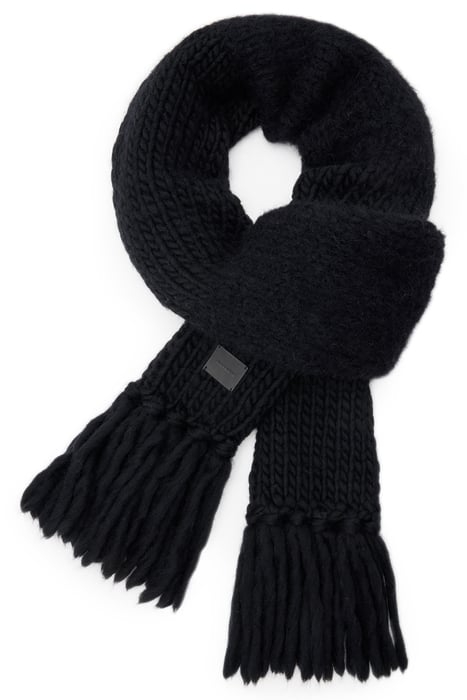 AMBER MIX SCARF BLACK 1