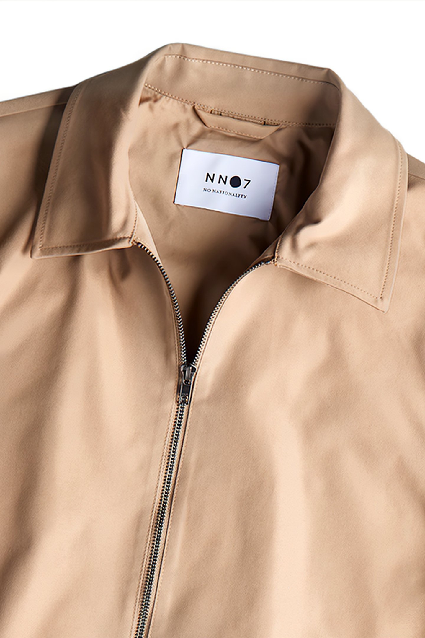 NN.07 MAEL REGULAR FIT LONG SLEEVE KHAKI JACKET 2