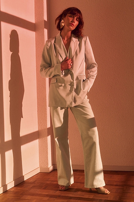 BELLA WIDE LEG JEANS PISTACHIO 5